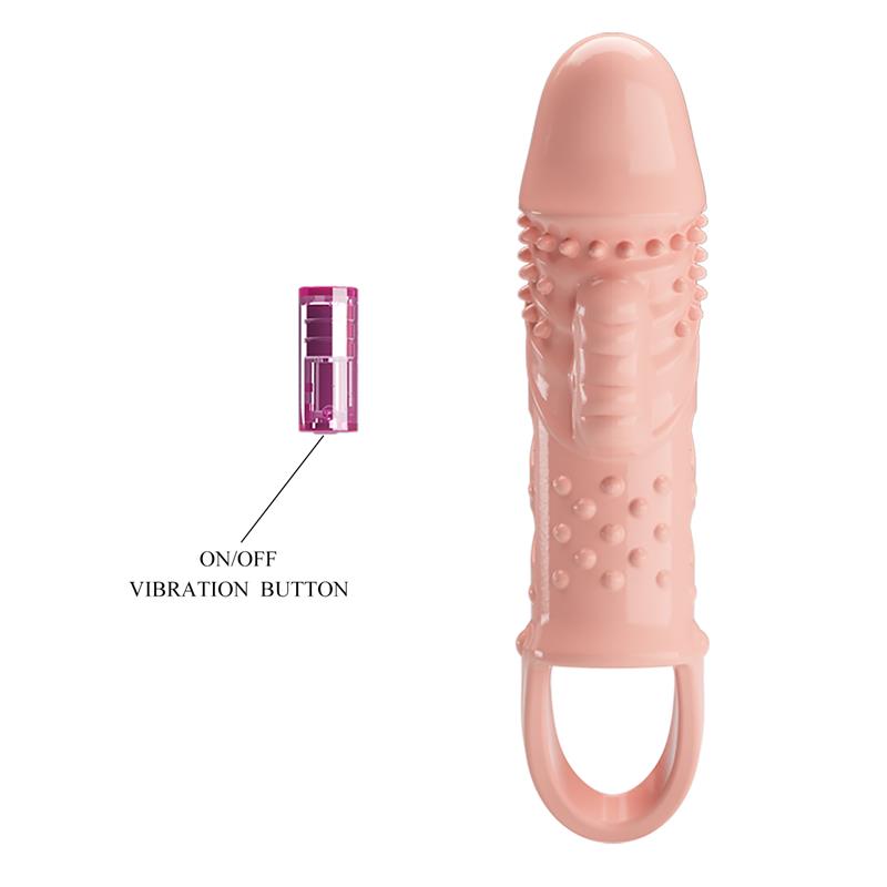 Penis sleeve with vibration