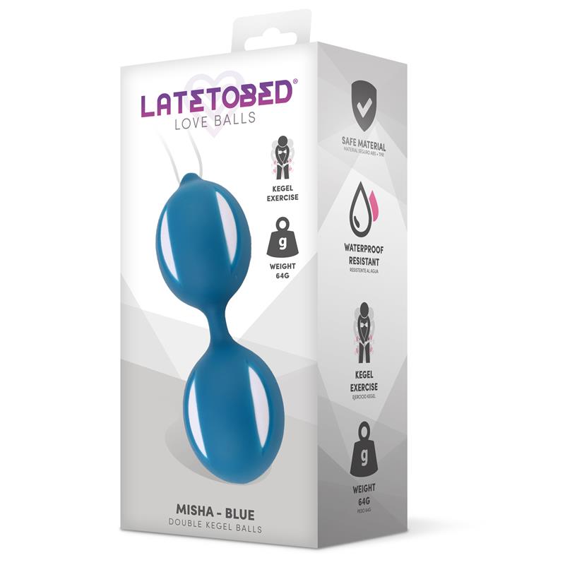 Misha Double Kegel Balls with Internal Weight