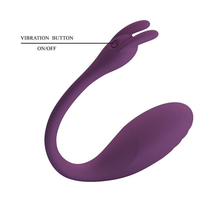 Catalina Vibrating Egg with APP Purple