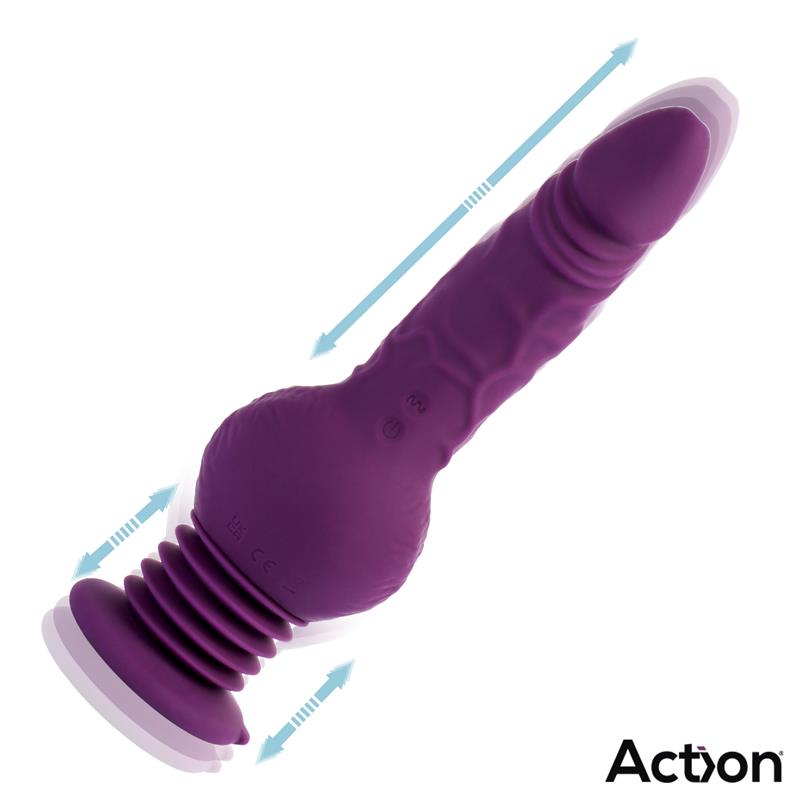 Booster Ultra Jet Thruster Vibrator with Powerfull Suction Cup