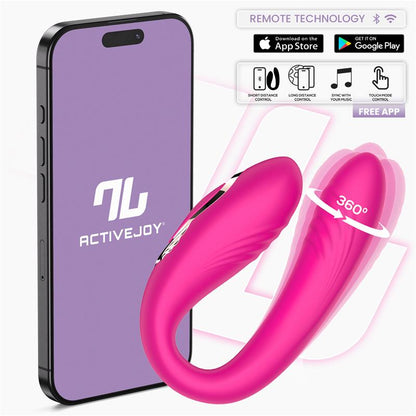 Couty Couples Toy 360¬¨‚à´ Oscilation with APP