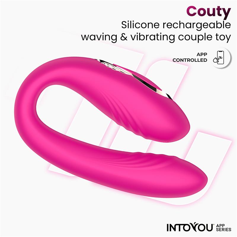 Couty Couples Toy 360¬¨‚à´ Oscilation with APP