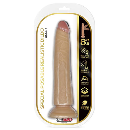 Tucker Realistic Articulable Posable Dildo 82 Flesh