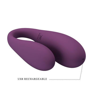 August Vibrador de Parejas App Remote Lila CL12