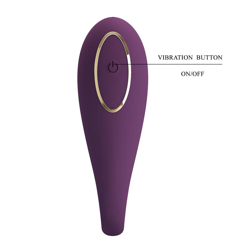 August Vibrador de Parejas App Remote Lila CL12