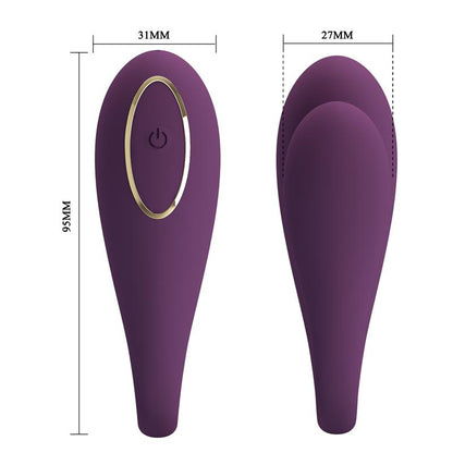 August Vibrador de Parejas App Remote Lila CL12