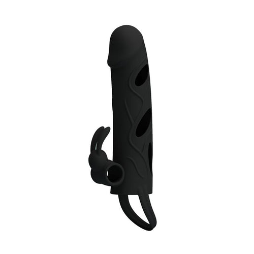 Pretty Love Cage with Vibrating Bullet 14 cm Black