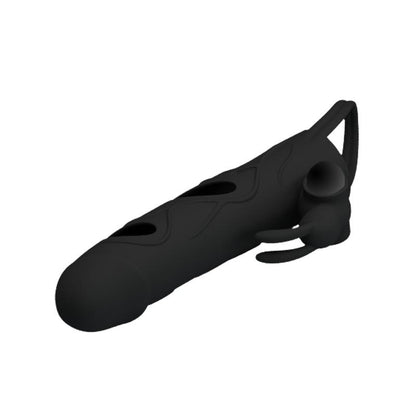 Pretty Love Cage with Vibrating Bullet 14 cm Black