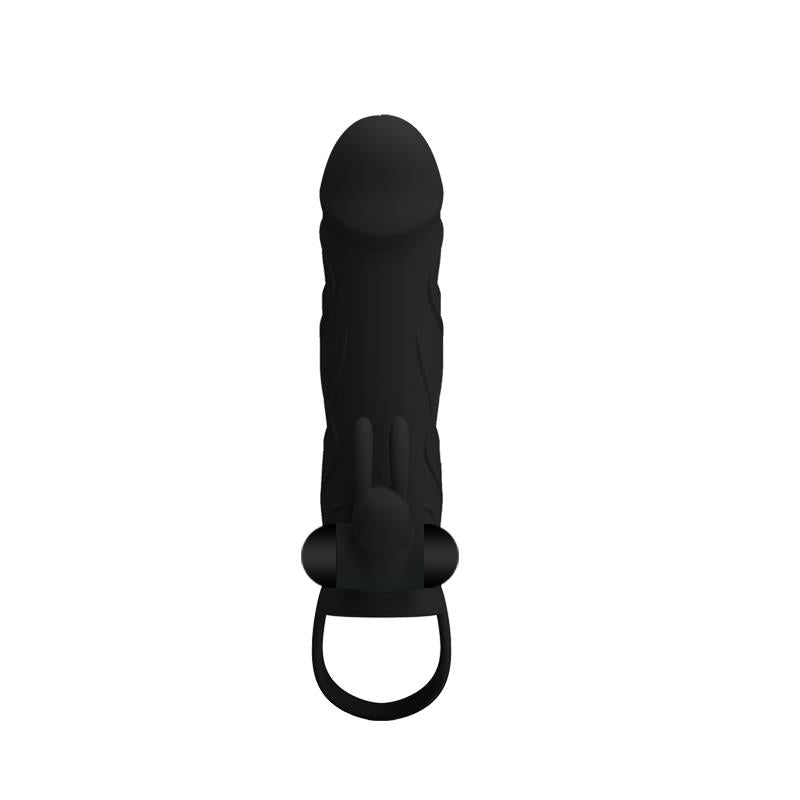 Pretty Love Cage with Vibrating Bullet 14 cm Black