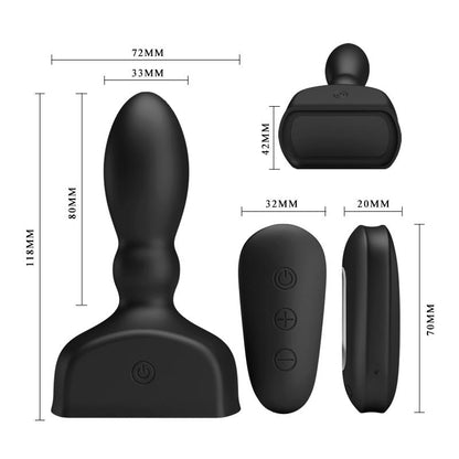 Inflatable Butt Plug with Remote Control Mr Play