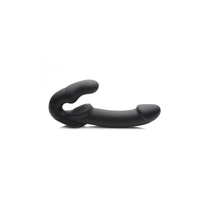 Evoke Vibrating Strapless Strap On Black