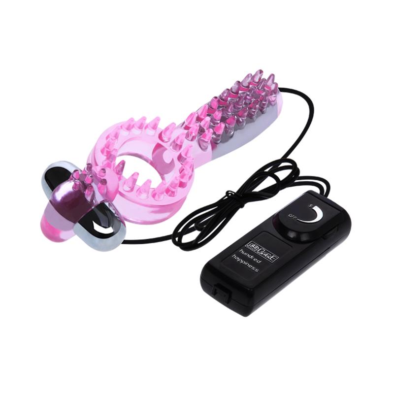 Double Vibrating Cock Ring Couple Collection Pink