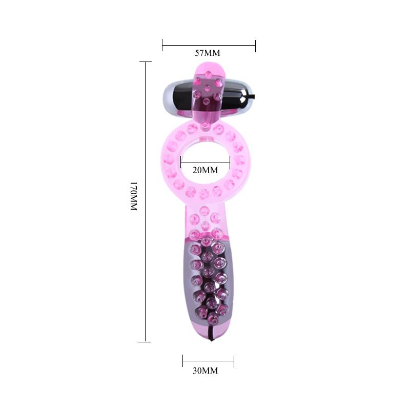 Double Vibrating Cock Ring Couple Collection Pink