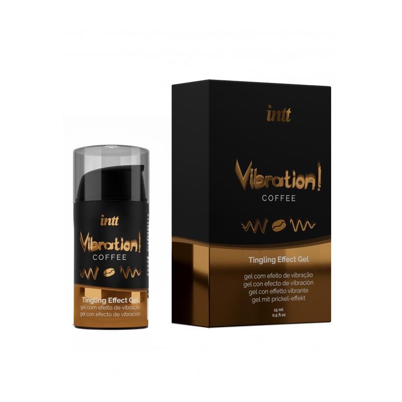 Liquid Vibrator Heat Effect Coffee Flavor 15 ml