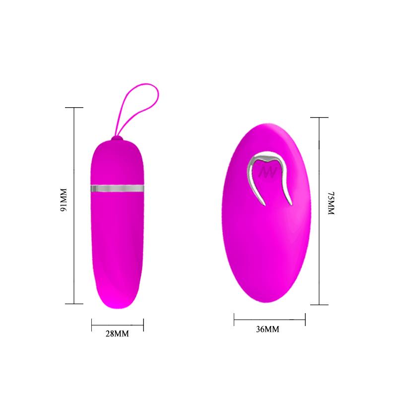 Pretty Love Vibrating Bullet Debby Purple