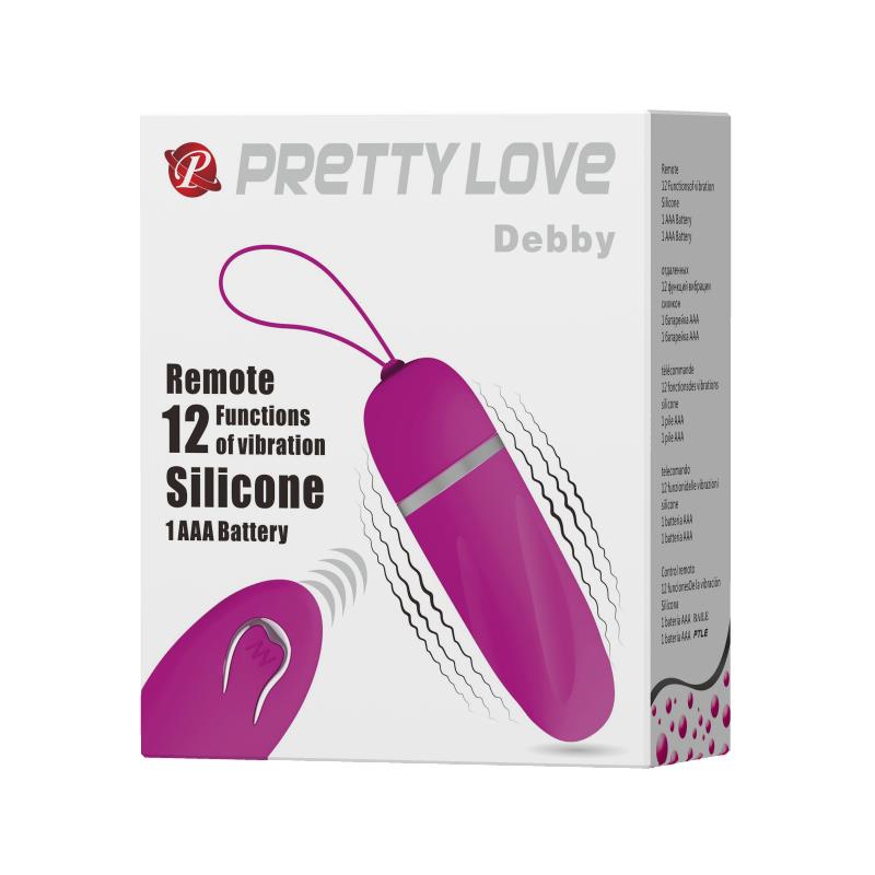 Pretty Love Vibrating Bullet Debby Purple