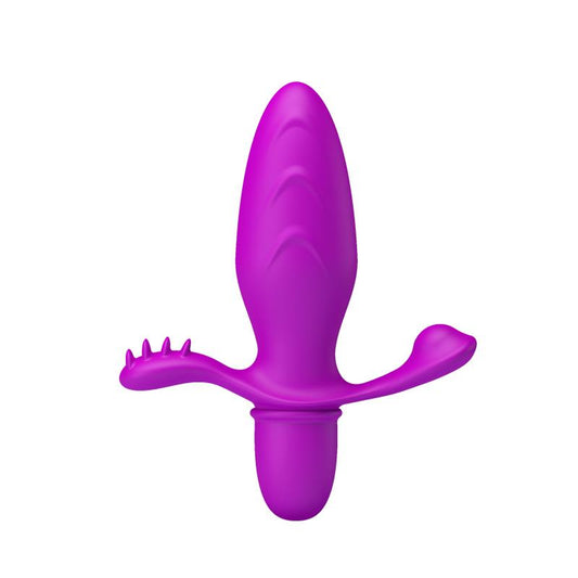 Butt Plug with Vibration Fitch Purple