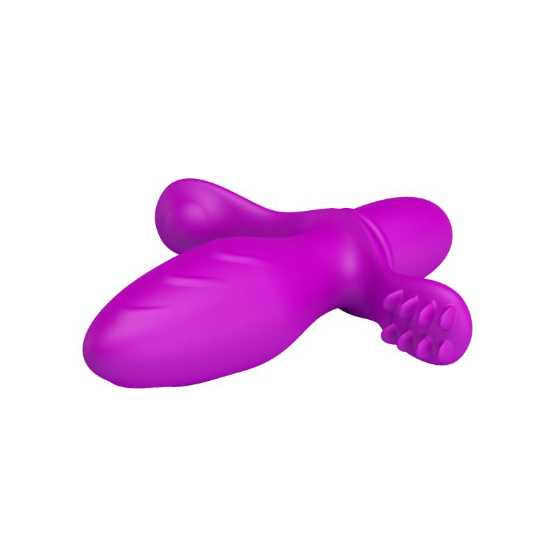 Butt Plug with Vibration Fitch Purple