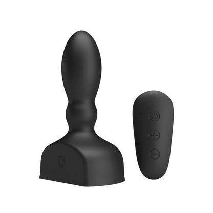 Anal Stimulator Harriet Inflatable USB Silicone Black