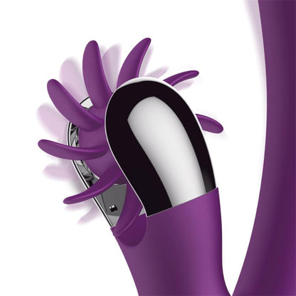 No Two Finger Vibrator with Rotating Wheel