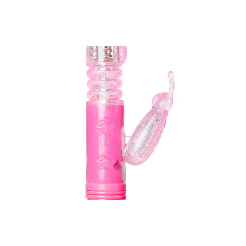 Bunny Vibrator Pink Butterfly