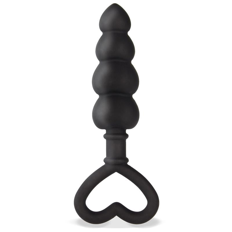 Cuore Anal Plug Silicone Black