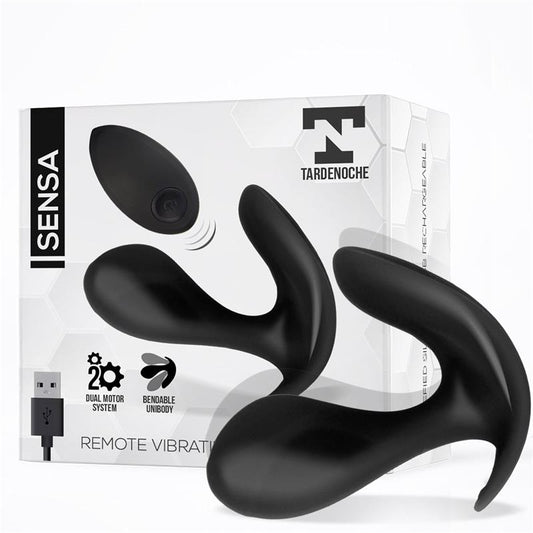 Sensa Stimulator Remote Control USB Liquid Silicone Black