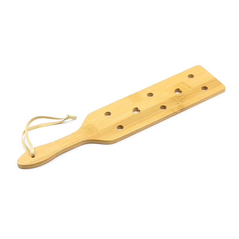 Bamboo Paddle with Hearts 33 cm