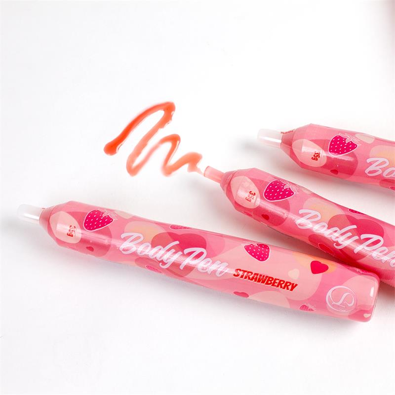 Body Pen Display with 24 units 12 Strawberry 12 Chocolate