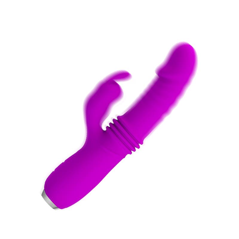 Dorothy Thrusting Vibrator USB Purple