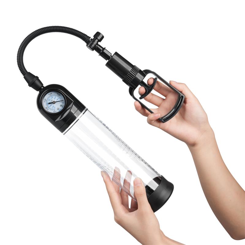 Manual Penis Pump with Valve PSX03 Crystal