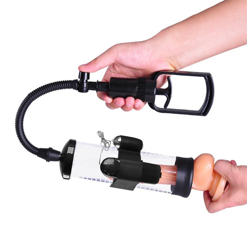 Manual Penis Pump with Vibration Attachment PSX06