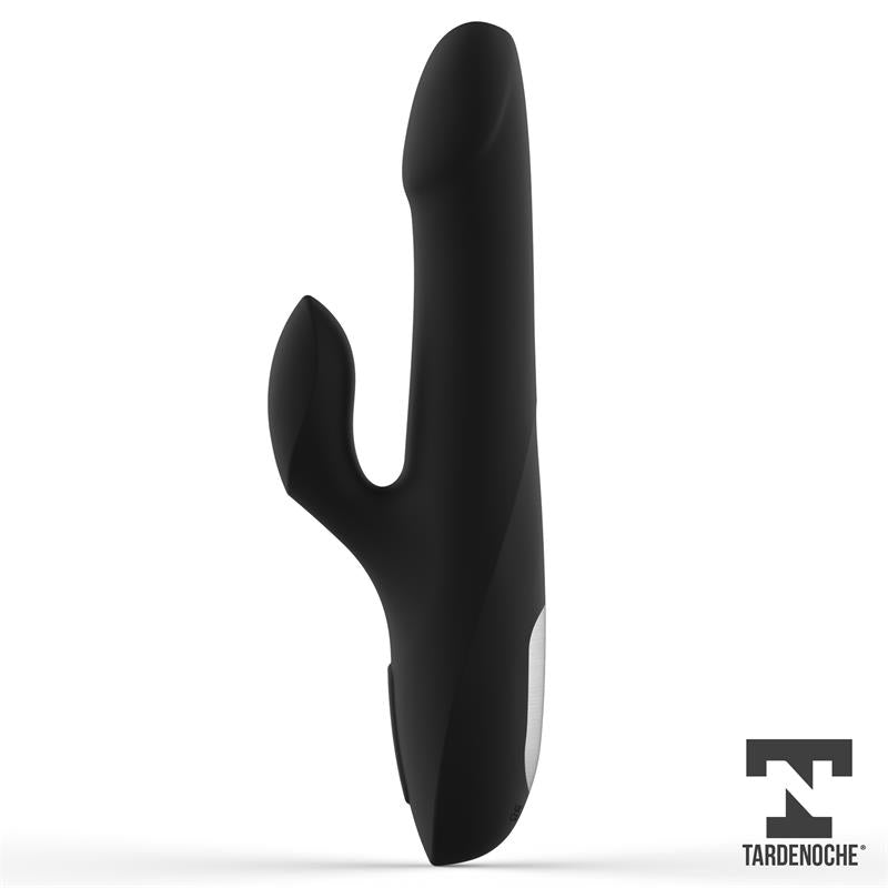 Squidy Vibe with Thrusting Movement and Rotating Beads USB Silicone