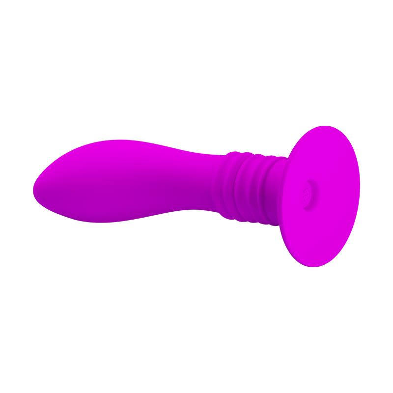 Pretty Love Vibrating Butt Plug Purple