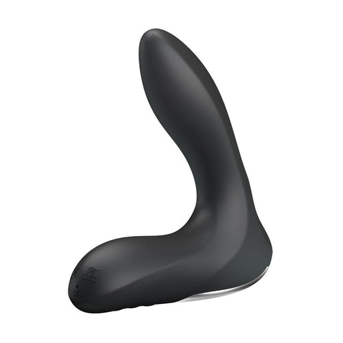 Anal Stimulator Inflatable Leonard Silicone USB Black