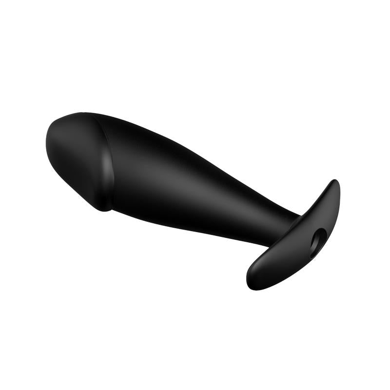 Anal Plug Black with Remote Control