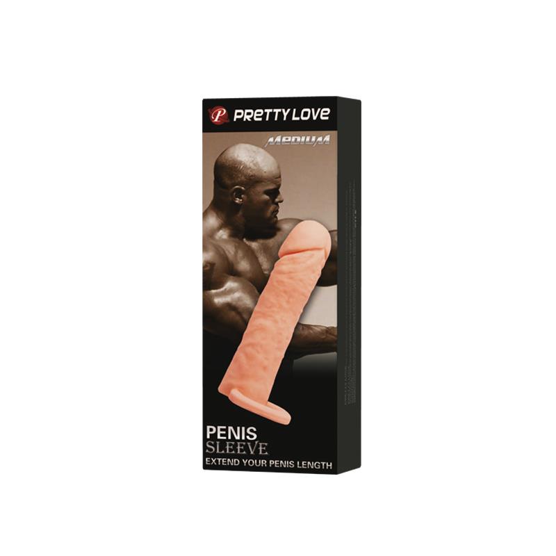 Realistic Penis Sleeve Medium Flesh