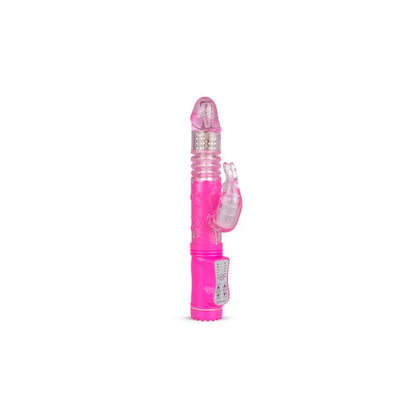 Rabbit Vibrator Thrusting and Rotating Balls Pink