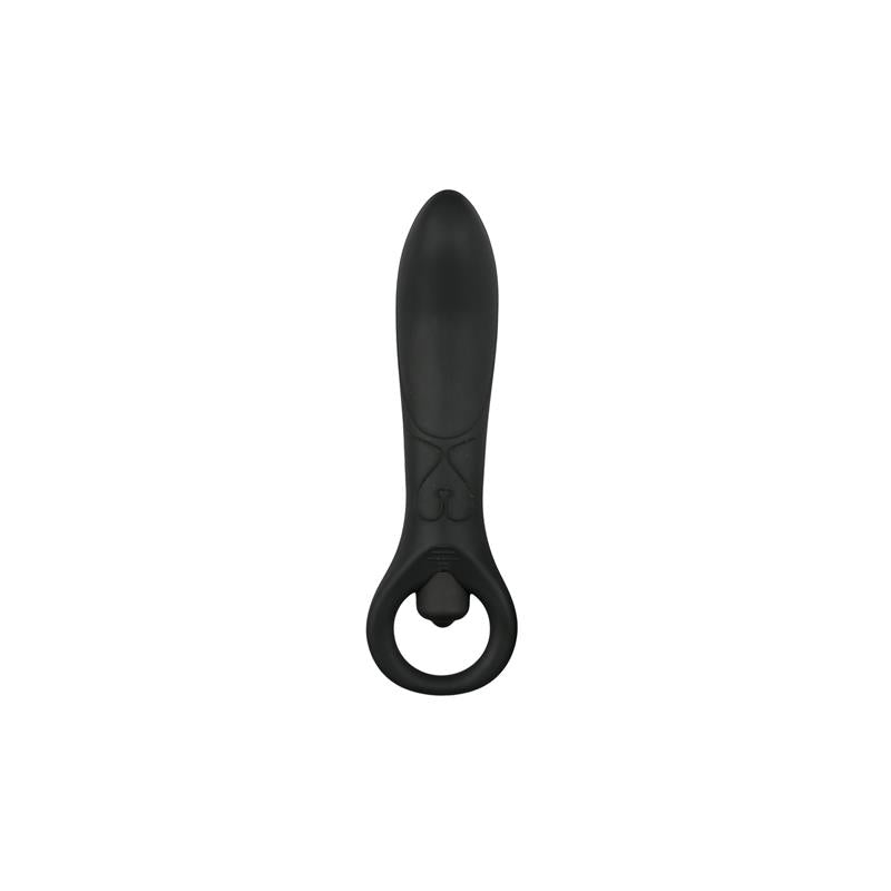 Anal Vibrator Silicone Black