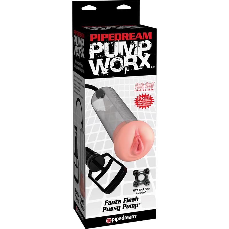 Pump Worx Fanta Flesh Pussy Pump