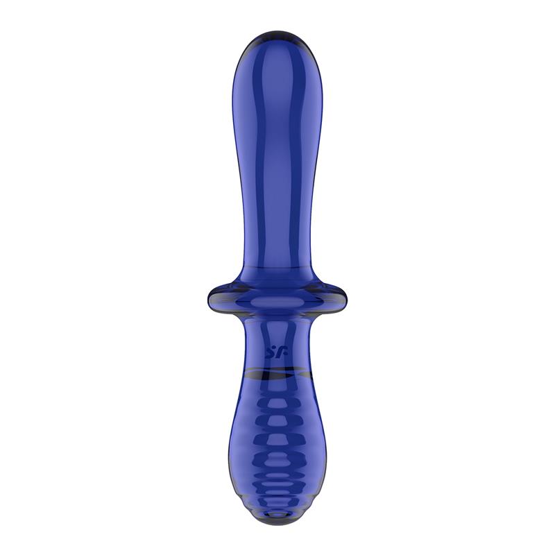 Stiulator Double Crystal Hot and Cold Blue