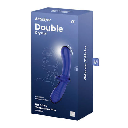 Stiulator Double Crystal Hot and Cold Blue