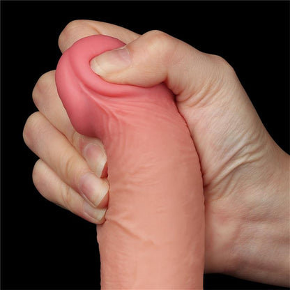 Sliding Skin Dual Layer Dildo 75