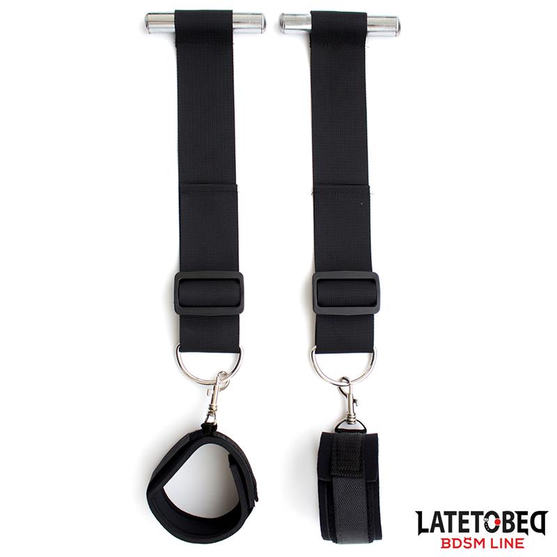 Door Swing Nylon Bind Neoprene Wrist Cuffs