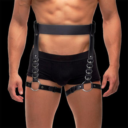 Didier Leg and Waist Bondage Harness Adjustable