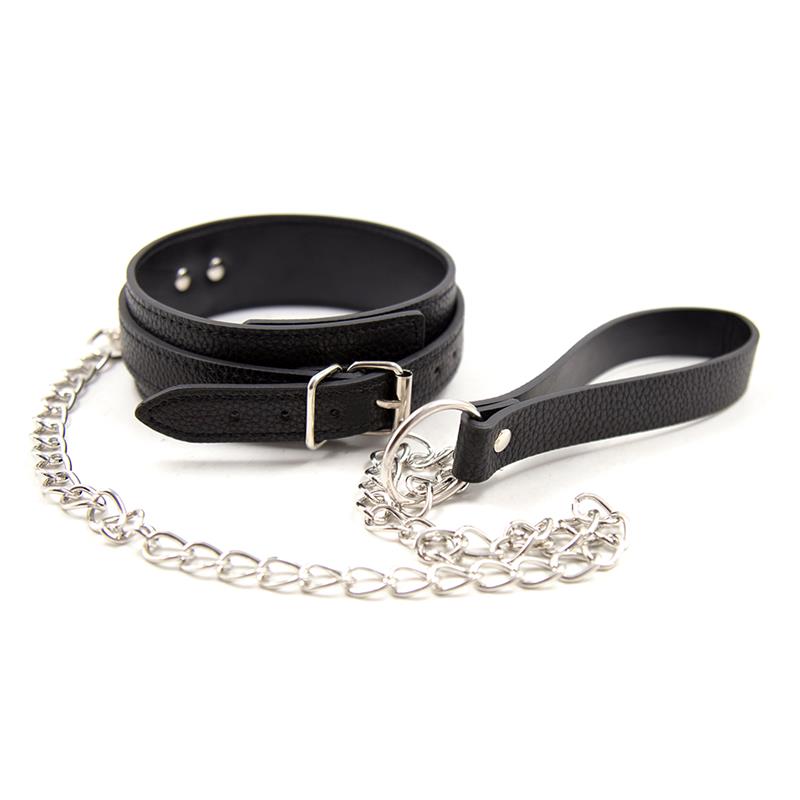 Snake Pattern Collar with Leash