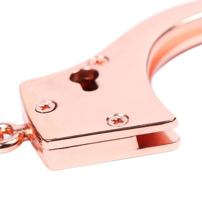 Rose Gold Color Cuffs Skull Keys