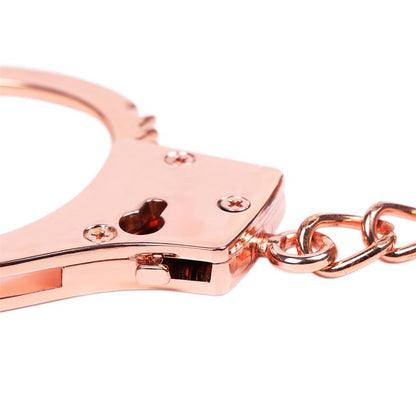 Rose Gold Color Cuffs Skull Keys