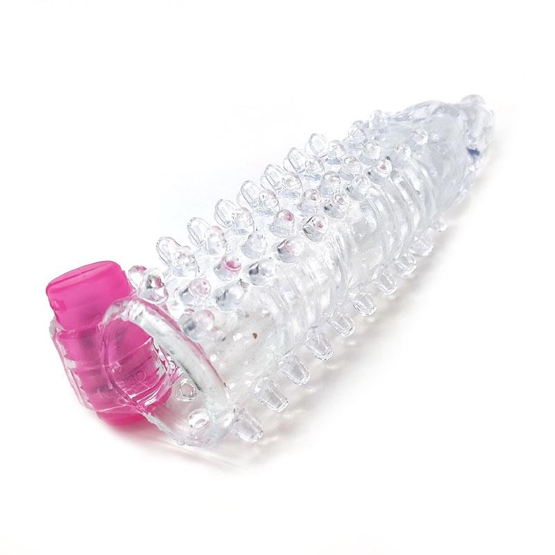 Vibrating Penis Sleeve Clear