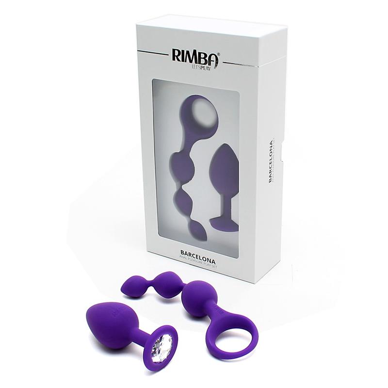 Anal Pleasure Play set Barcelona Purple